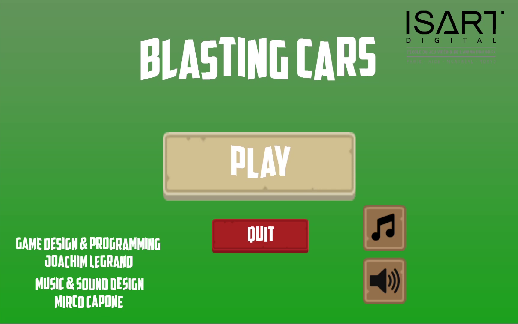 Blasting Cars